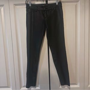 Celebrity Pink Black coated skinny jeans size 1/25!!